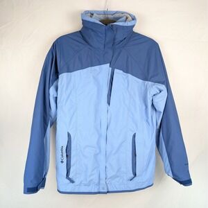 Columbia Bugaboo Kids Youth Waterproof Breathable Blue Winter Jacket Size 14/16
